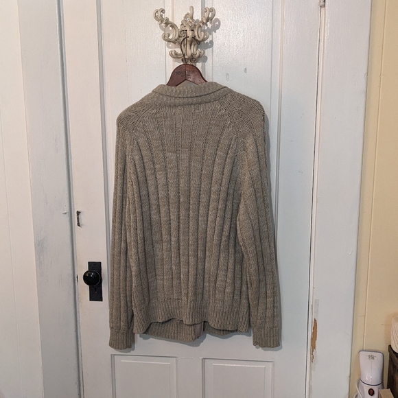 Cozy Vintage Sweater ~ Zip Up Cardigan - Picture 2 of 6